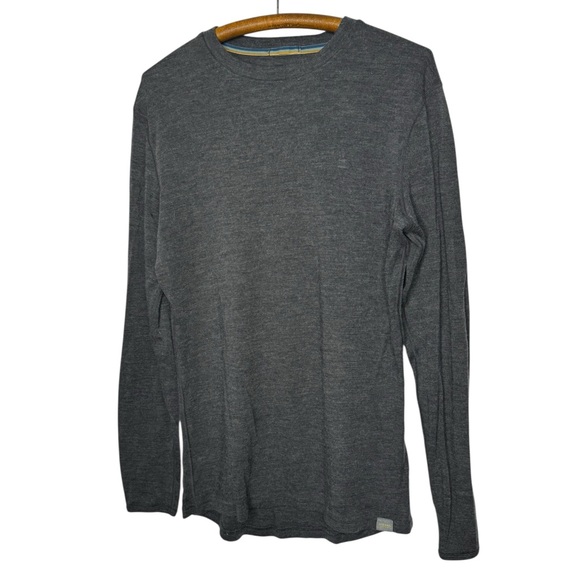 MERIWOOL Layers size L Woman’s long sleeve 100% 250g SuperFine Merino wool shirt - Picture 1 of 4